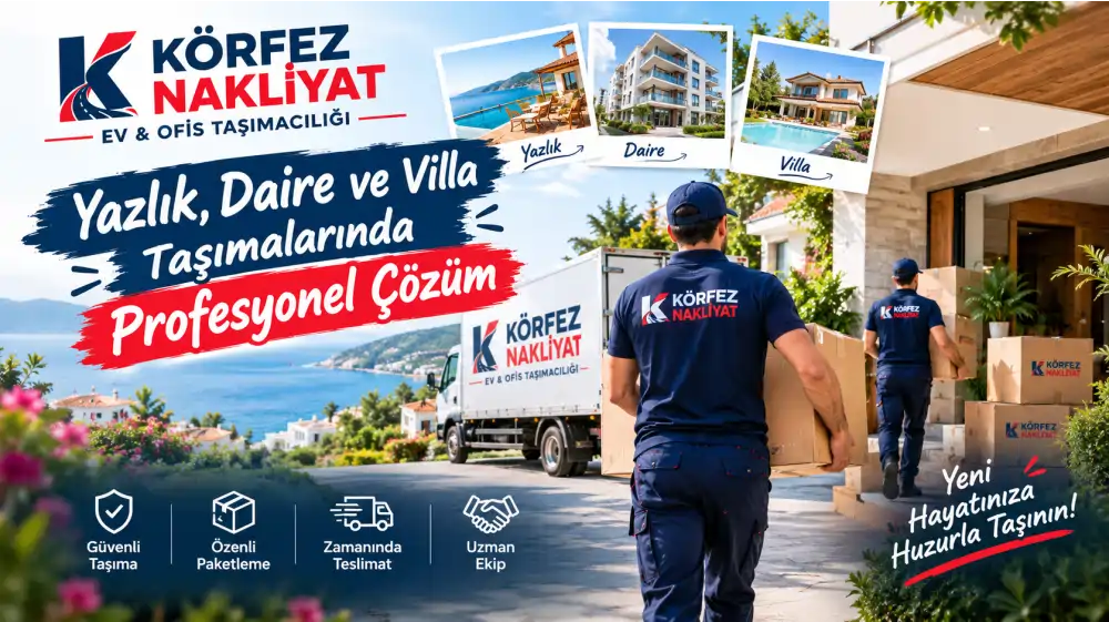 Altınoluk Evden Eve Nakliyat: Yazlık, Daire ve Villa Taşımalarında Profesyonel Çözüm